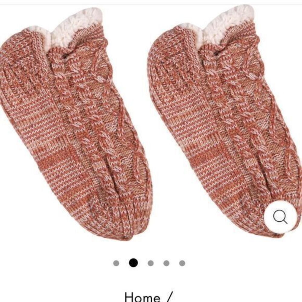 Simply Southern Soft and Comfy Camper Socks Heather Coral‎ Orange One Size NWT